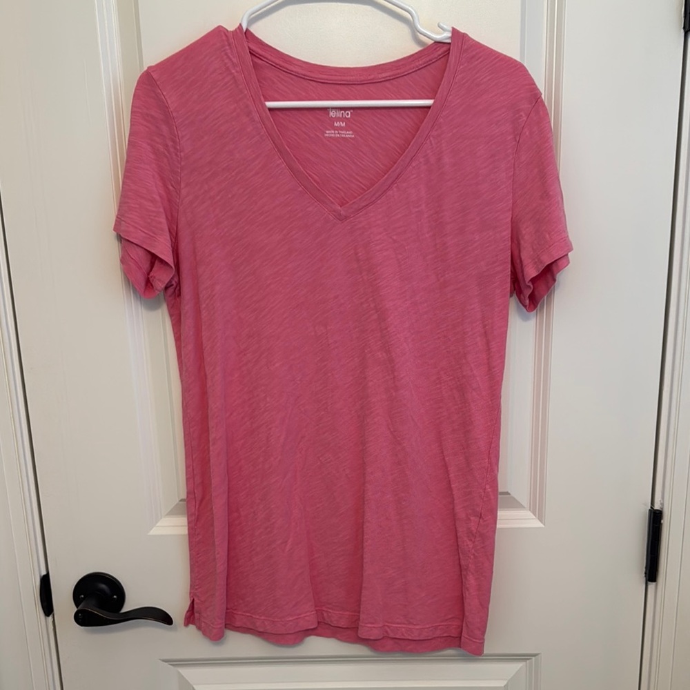 Felina Pink Short Sleeve Tee